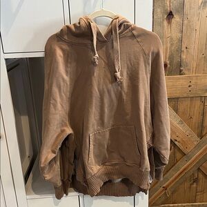 American Eagle Outfitters Tan Hoodie
